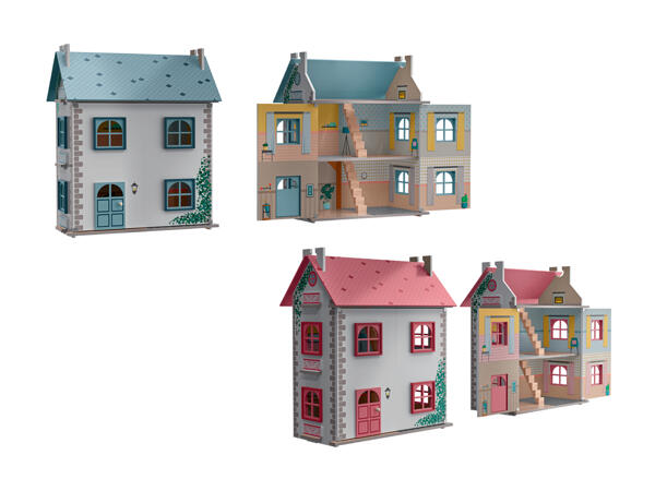Holz-Puppenhaus Cabinet