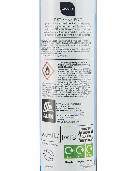 Lacura Crystal Dry Shampoo