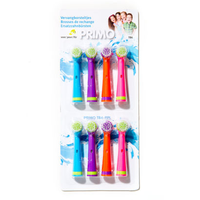 Recharges pour brosse à dents, 8 pcs