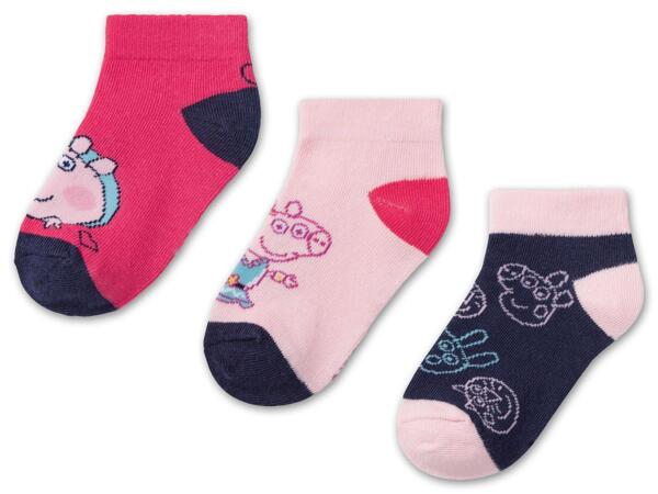 Kleinkinder Sneakersocken/​Kinder Socken, 3 Paar