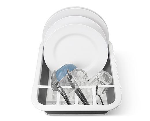 Easy Home Roll Up Rack or Collapsible Dish Rack