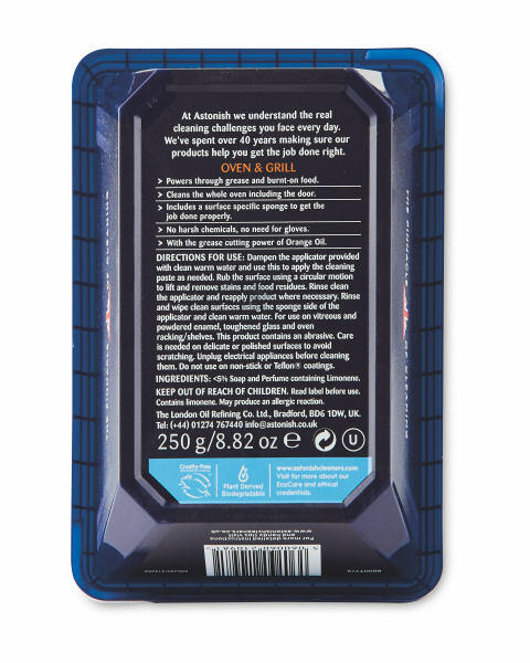 Astonish Oven/Grill Cleaner & Sponge