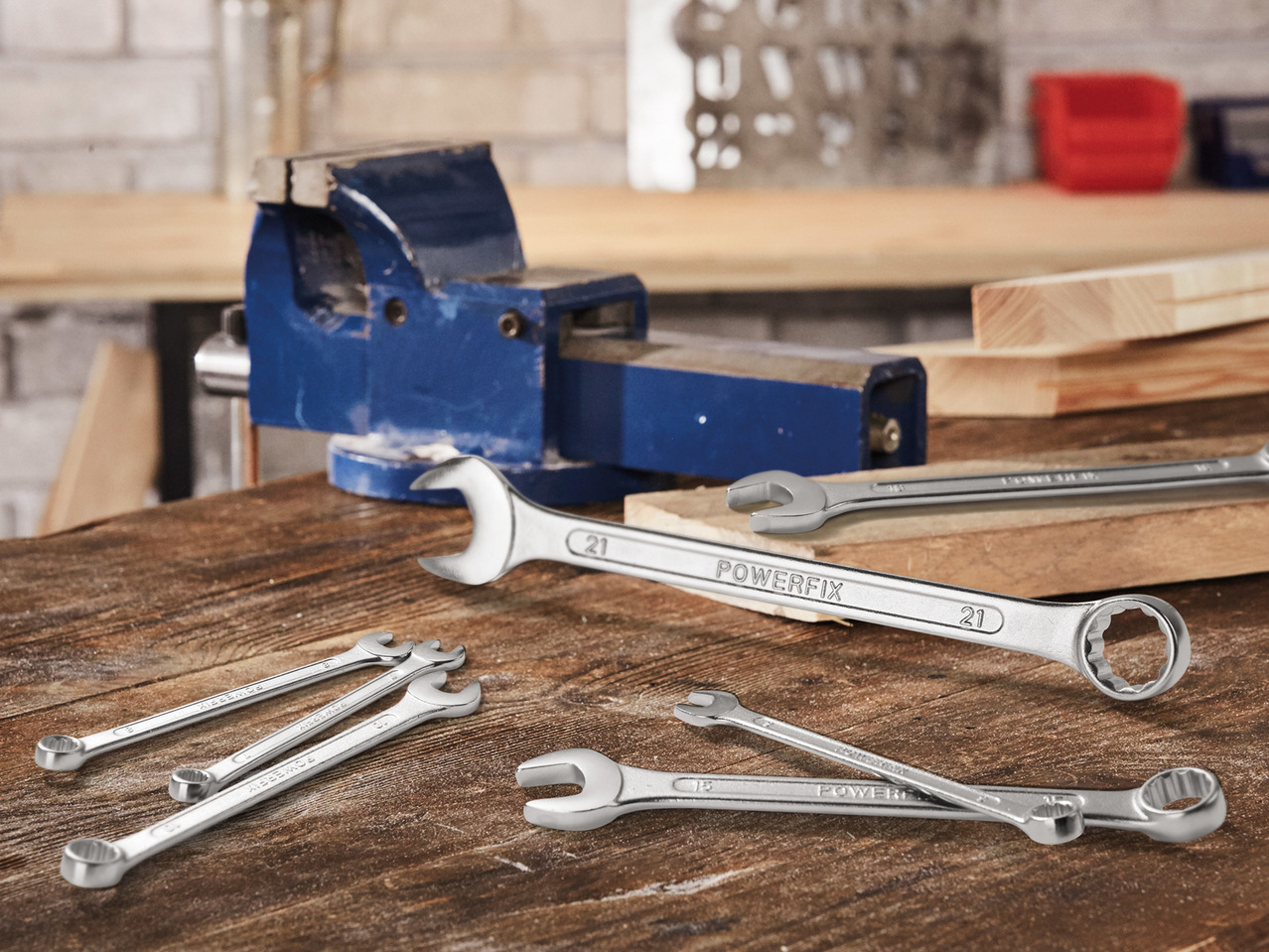 Powerfix Profi Combination Spanner Set