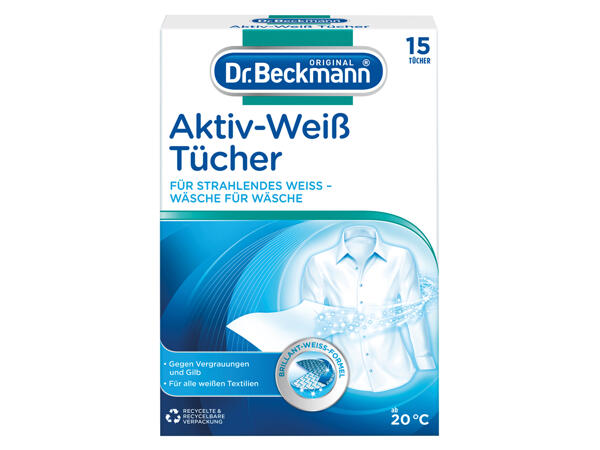 Dr. Beckmann Aktiv-Weiß Tücher