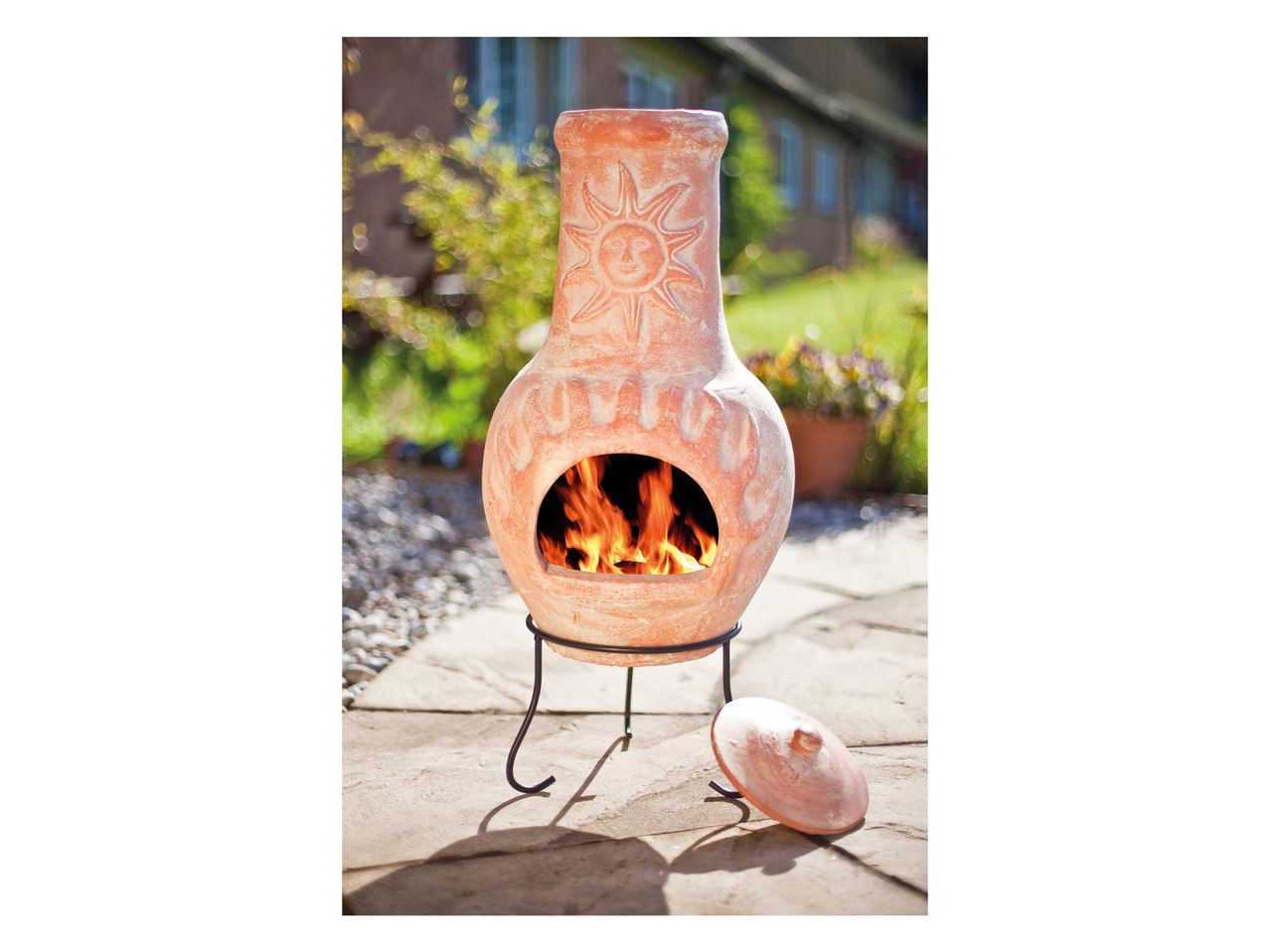 La Hacienda Clay Chimenea1