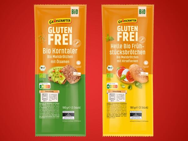 Glutenfreie Bio-Brötchen