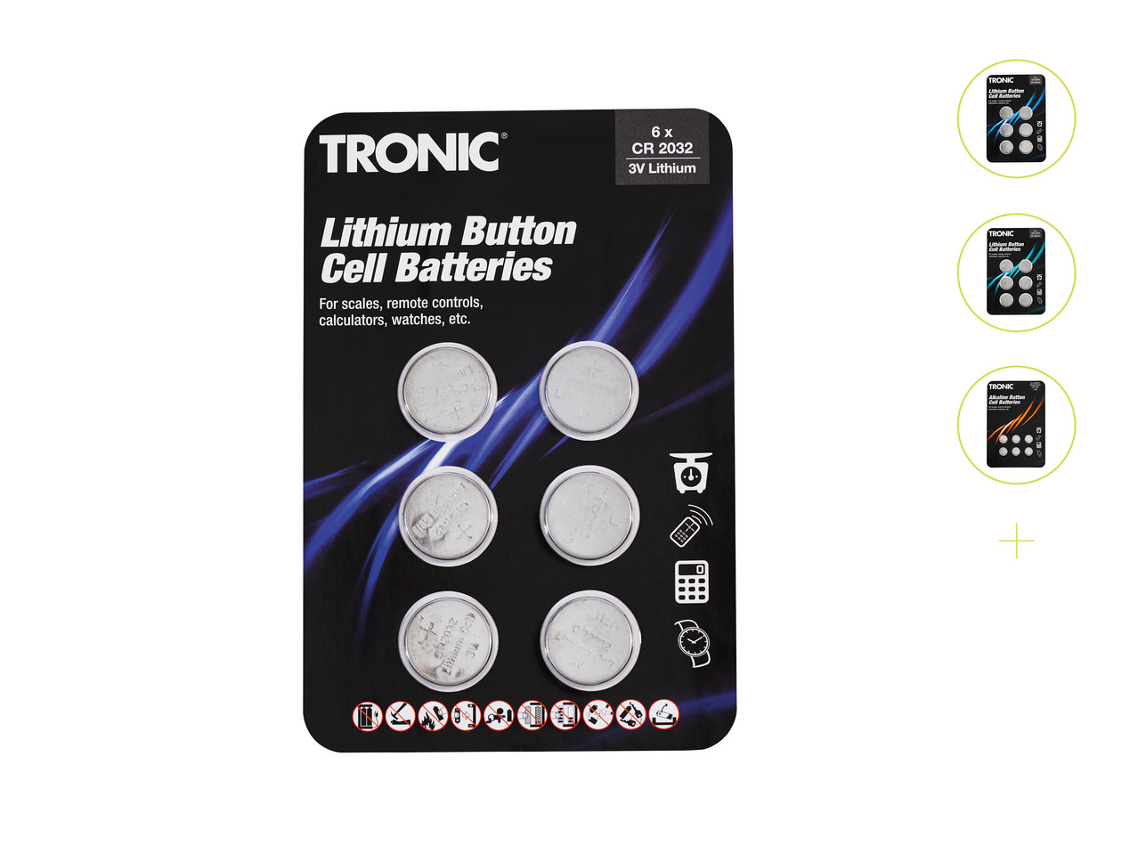 Tronic Button Cell Batteries1