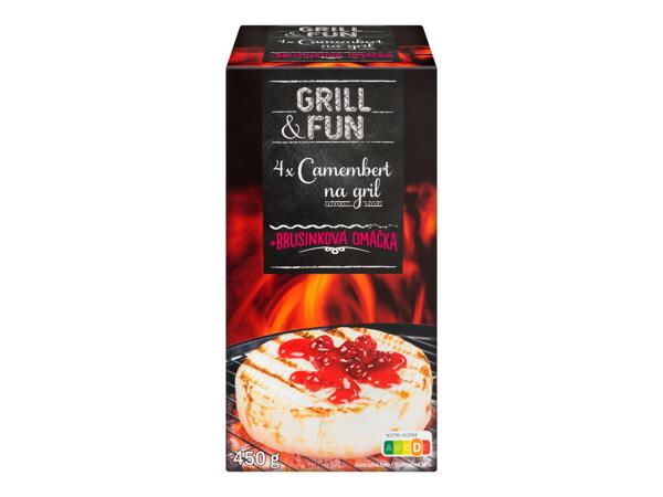 GRILL & FUN Camembert na gril