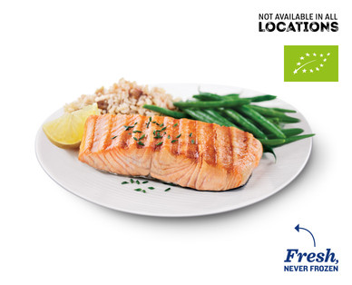 Fresh Organic EU Certified Atlantic Salmon