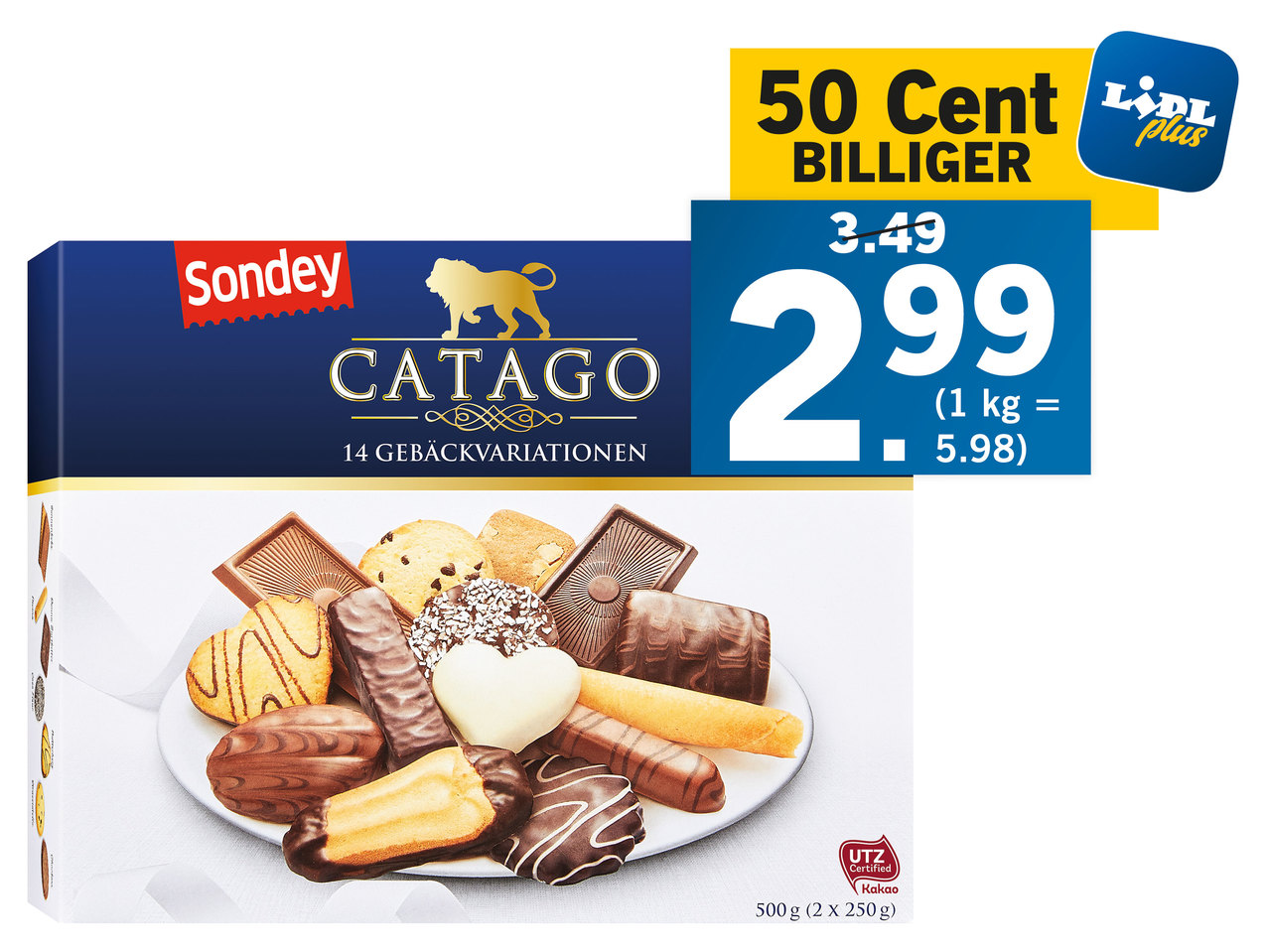 SONDEY Catago Gebäckmischung