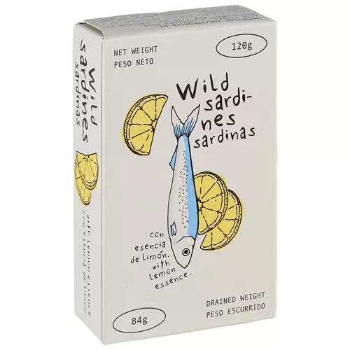 Wild Sardines with Lemon Essence 120g