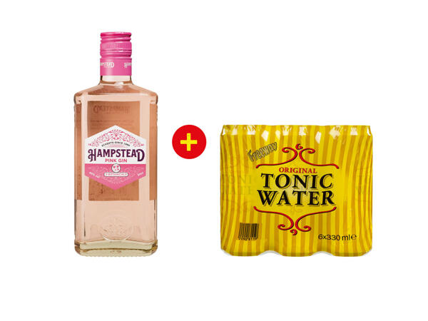 Pink gin