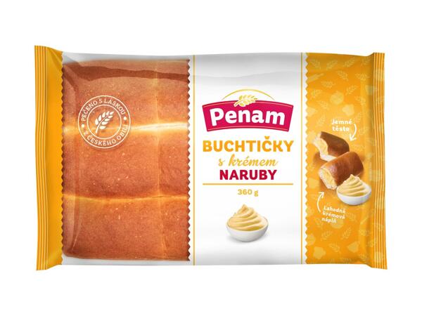BUCHTIČKY S KRÉMEM NARUBY