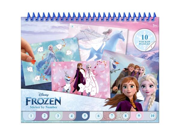Sticker by Number/Designer Activity Book