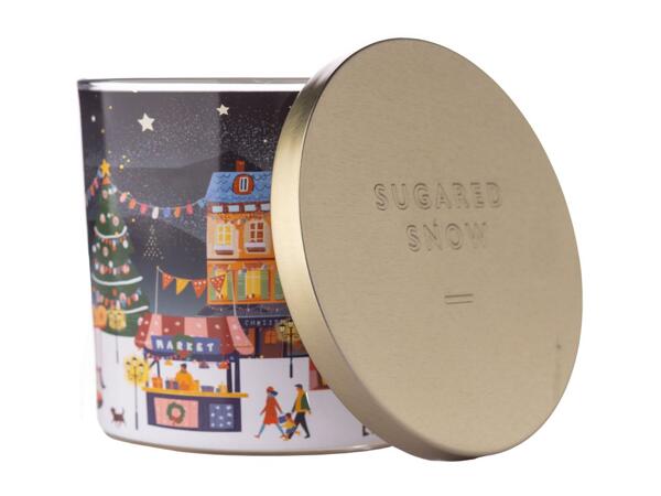 Sugared Snow Scented Winter Candle