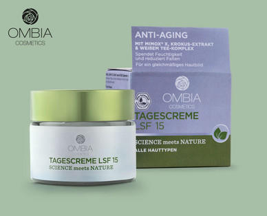 OMBIA COSMETICS Science meets Nature Gesichtspflege