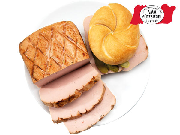 Leberkäse oder Pizza-Leberkäse