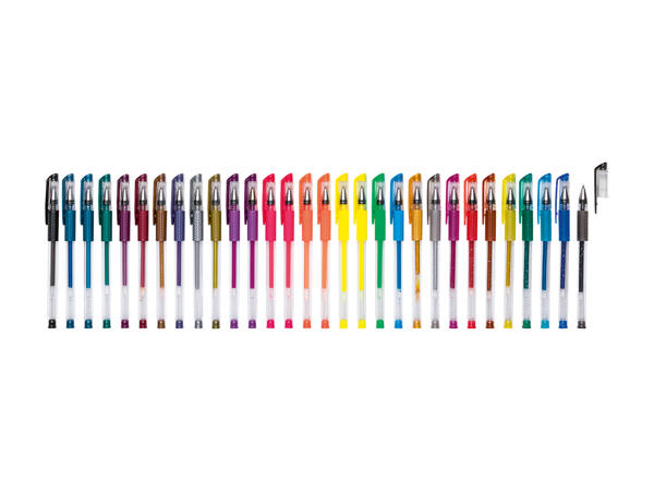 Stylos à encre gel, lot de 30