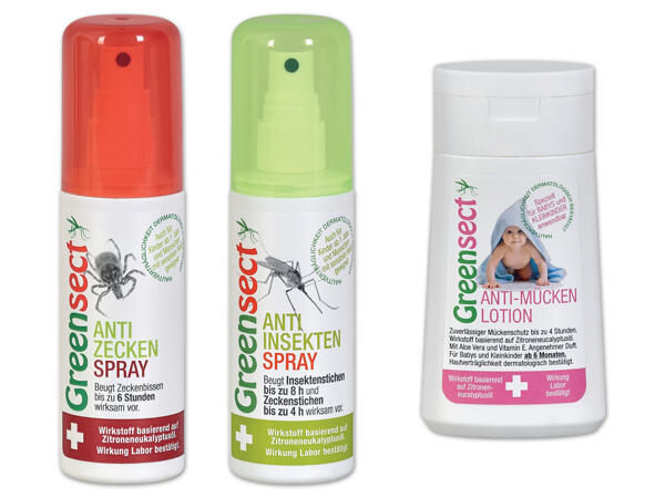 Greensect(R) Anti-Insektenspray oder -lotion