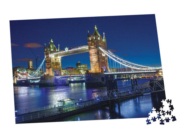 Playtive 1000 Piece Glow-In-The-Dark Puzzle