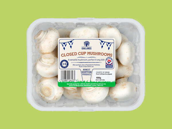Oaklands Closed Cup Mushrooms