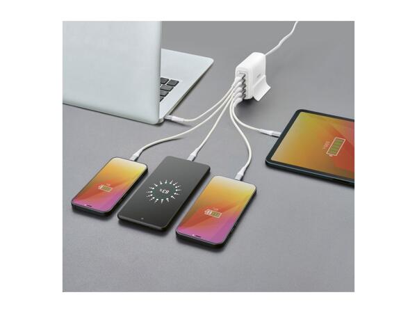 White USB Charging Hub