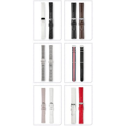 Bracelets pour montre, 2 pcs