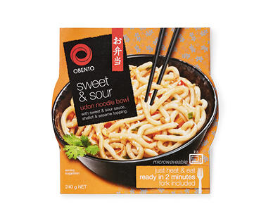 Obento Sweet & Sour Noodle Bowl 240g