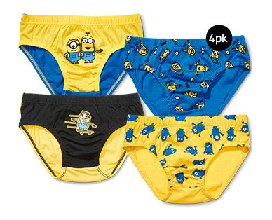 Children's Licensed Briefs 4pk