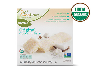 SimplyNature Organic Coconut Bars