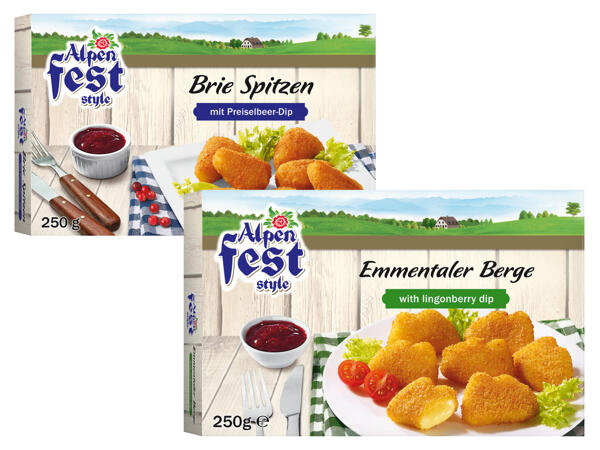 Brie Spitzen/Emmentaler Berge