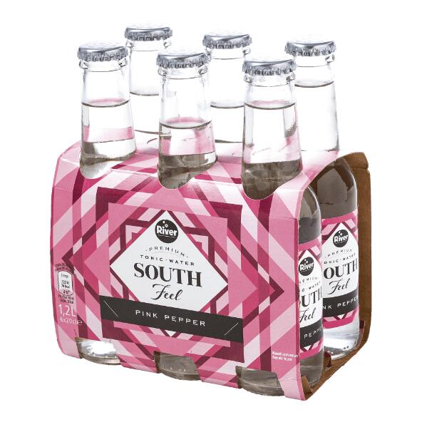 RIVER(R) 				Flavoured tonic, 6 pcs