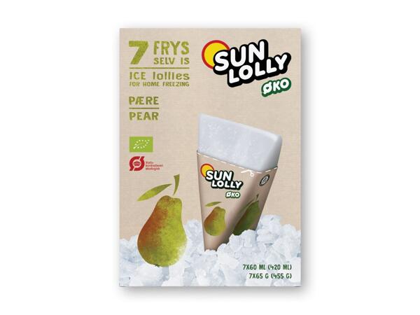 SUN LOLLY Økologisk frys-selv-is