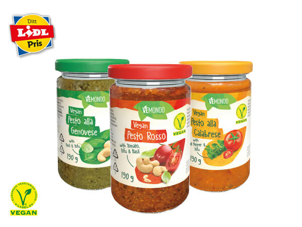 Vegansk pesto