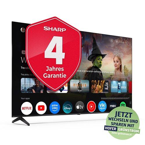 SHARP 43" (108cm) 4K Ultra HD QLED Google TV™