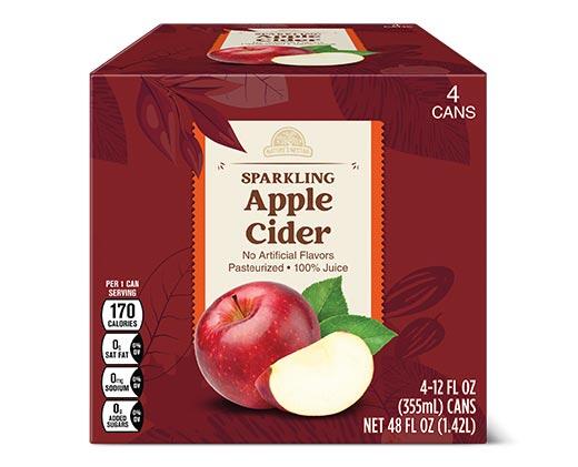 Nature's Nectar Sparkling Fresh Cider 4 pk