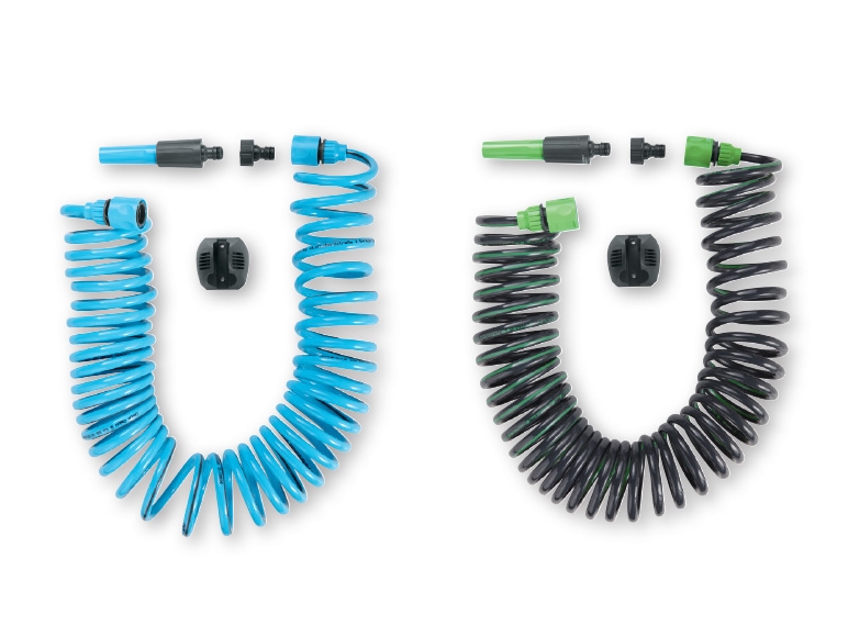 FLORABEST 10M Coil Garden Hose Set