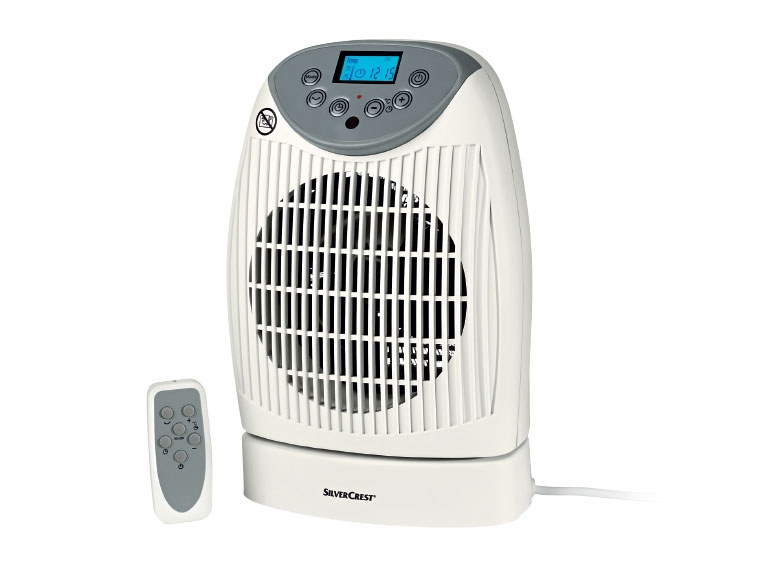 Silvercrest Fan Heater with Remote Control