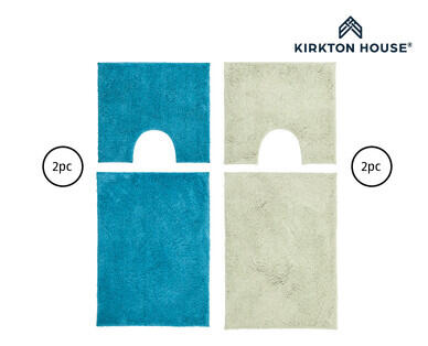2 Piece Bath Mat Set 