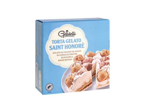 Saint Honoré Ice Cream Cake