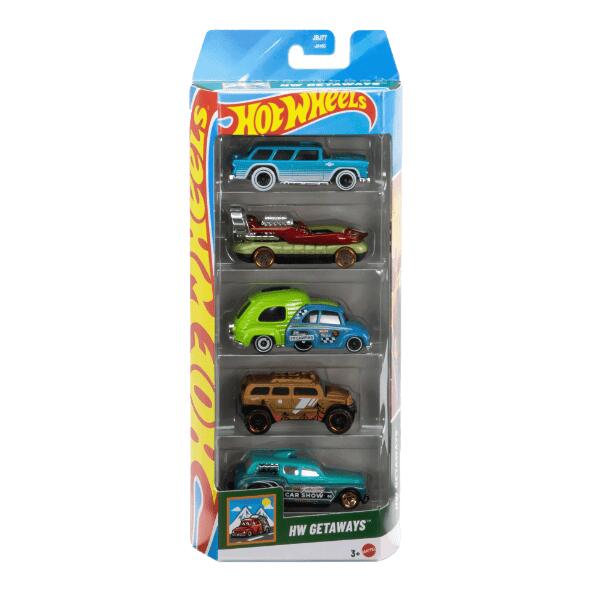 HOT WHEELS(R) 				Petites voitures, 5 pcs