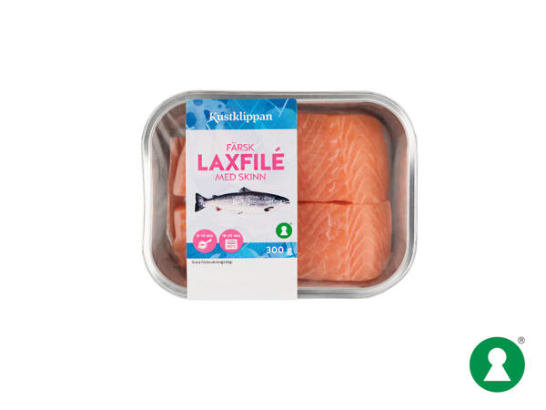 Färsk laxfilé