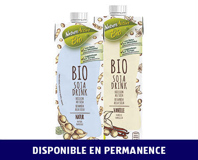 NATURE ACTIVE BIO 
 BOISSON AU SOJA BIO