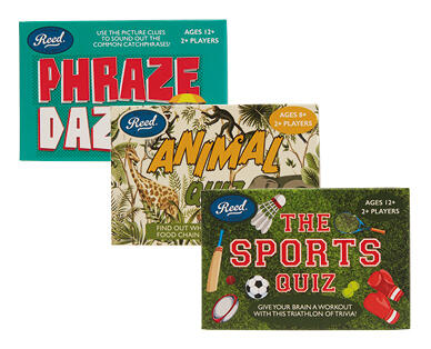 Matchbox Quizzes and Games