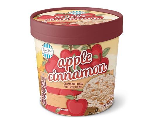 Sundae Shoppe Pumpkin Spice or Apple Cinnamon Ice Cream