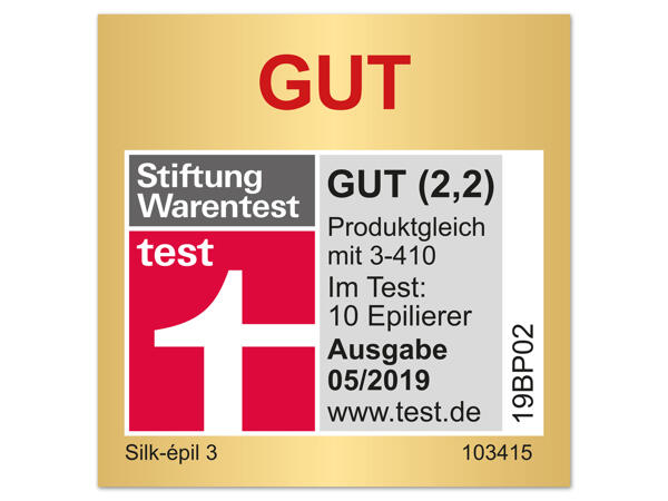 Braun(R) 3-in-1 Haarentfernungsgerät „Silk-épil 3-440"