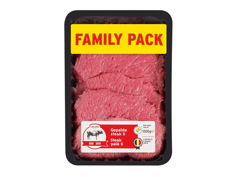 Steaks pelés