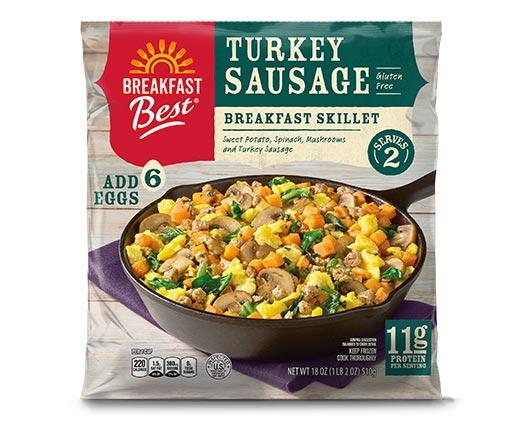 Breakfast Best Turkey Sausage or Southwest Breakfast Skillet