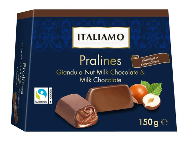 Italiamo Pralines Gianduja & Cocoa Cream