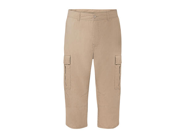 Mens' Cargo Trousers Straight Leg